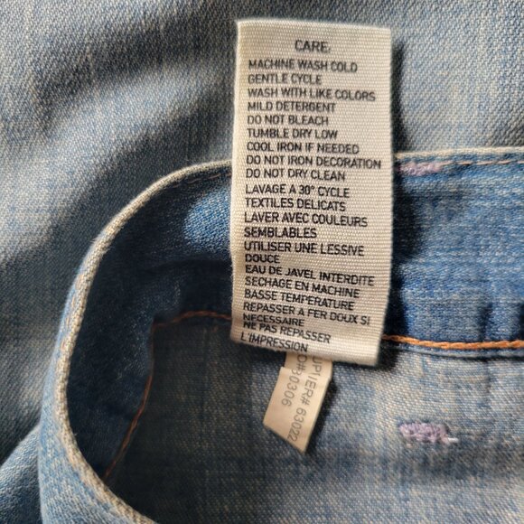 Ralph Lauren Denim and Supply distressed maxi skirt size 29 - Picture 12 of 13